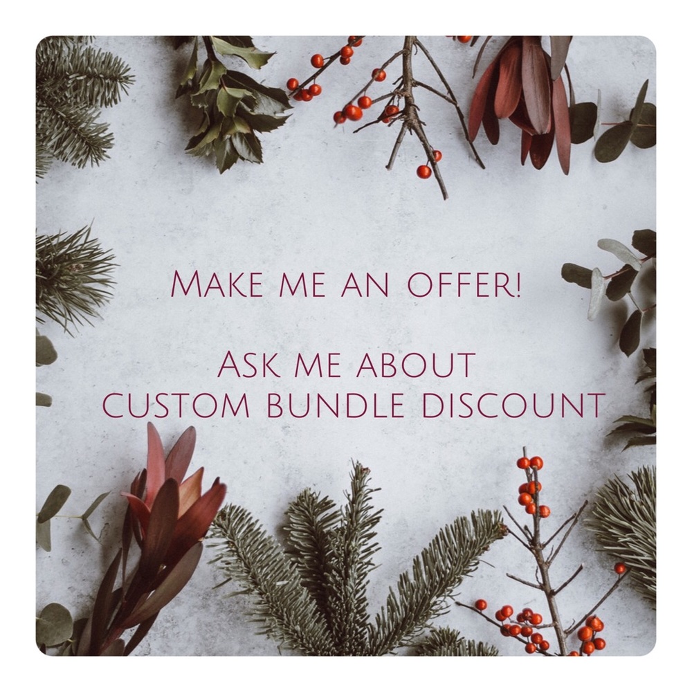Offers are welcomed!